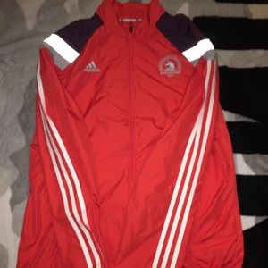 Adidas Boston marathon jacket